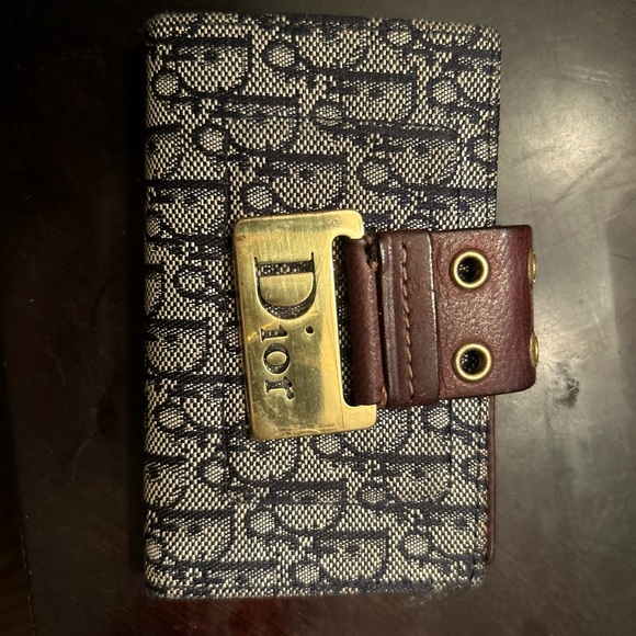 Dior Handbags - Vintage Dior Black and Brown woman key Wallet